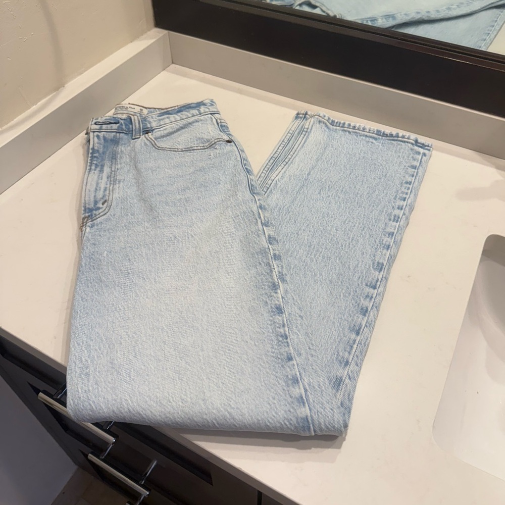 Curve Love Abercrombie ‘90s Straight Ultra High Rise